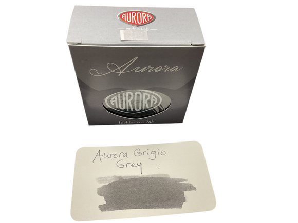 Aurora Fountain Pen Ink Grey 55ml Bottle NEW!