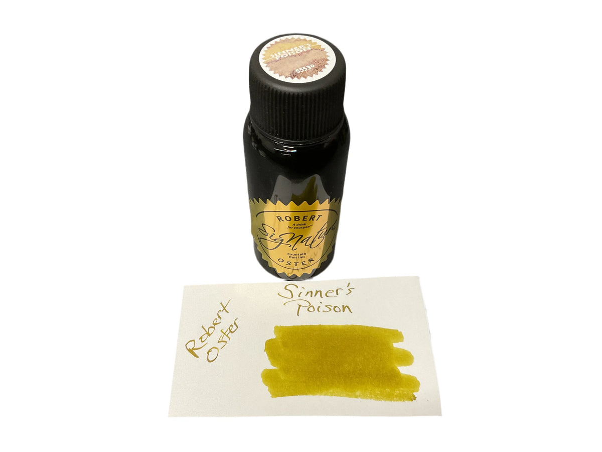 Robert Oster Sinner's Poison Fountain Pen Ink | 50ml – Florida Fountain Pen