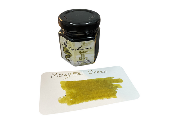 Anderillium Fountain Pen Ink Moray Eel Green 1.5oz Bottle NEW!