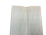 Leuchtturm Wallet/Pocket Weekly Planner & Notebook Choose from 4 Colors NEW!