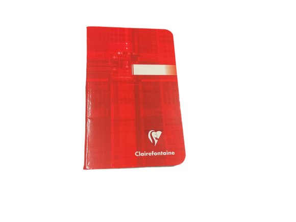 Clairefontaine Staplebound Notebook Lined Paper 3.5in x 5.5