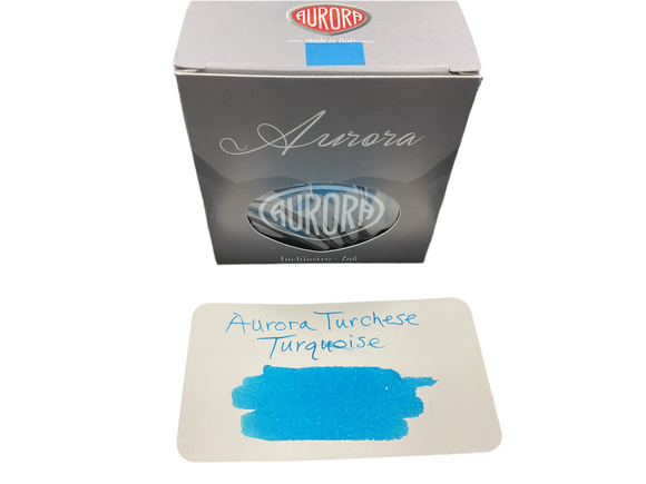 Aurora Fountain Pen Ink Turquoise 55ml Bottle  NEW!