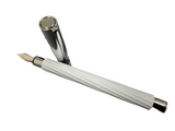 Faber Castell Fountain Pen Ambition Italic Ice Blue NEW!