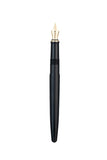 Wahl Eversharp Skyline Black w Gold Trim Fountain Pen NEW!