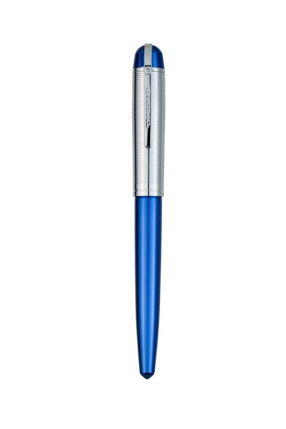 Wahl Eversharp Skyline Blue w Silver Trim Fountain Pen NEW!