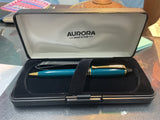Aurora B31 Ipsilon Green Ballpoint Pen NOS