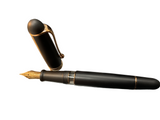 Aurora 88 Black Satin with Rose Gold Trim Fountain Pen