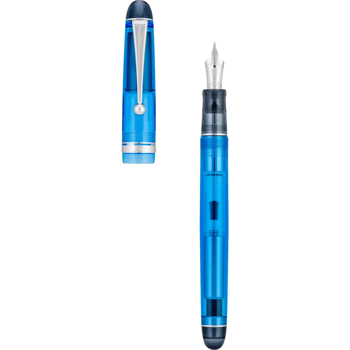 Pilot Custom 74 Blue | 14K Gold Nib Premium Fountain Pen – Florida ...