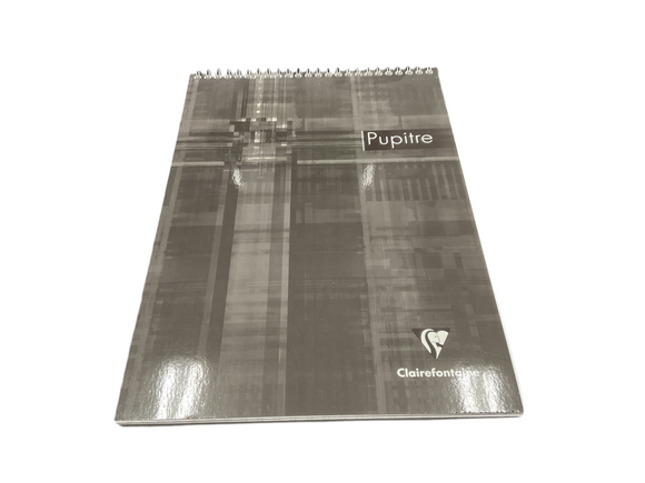 Clairefontaine Pupitre Top Wire Bound Ruled 8x11 Paper Pad
