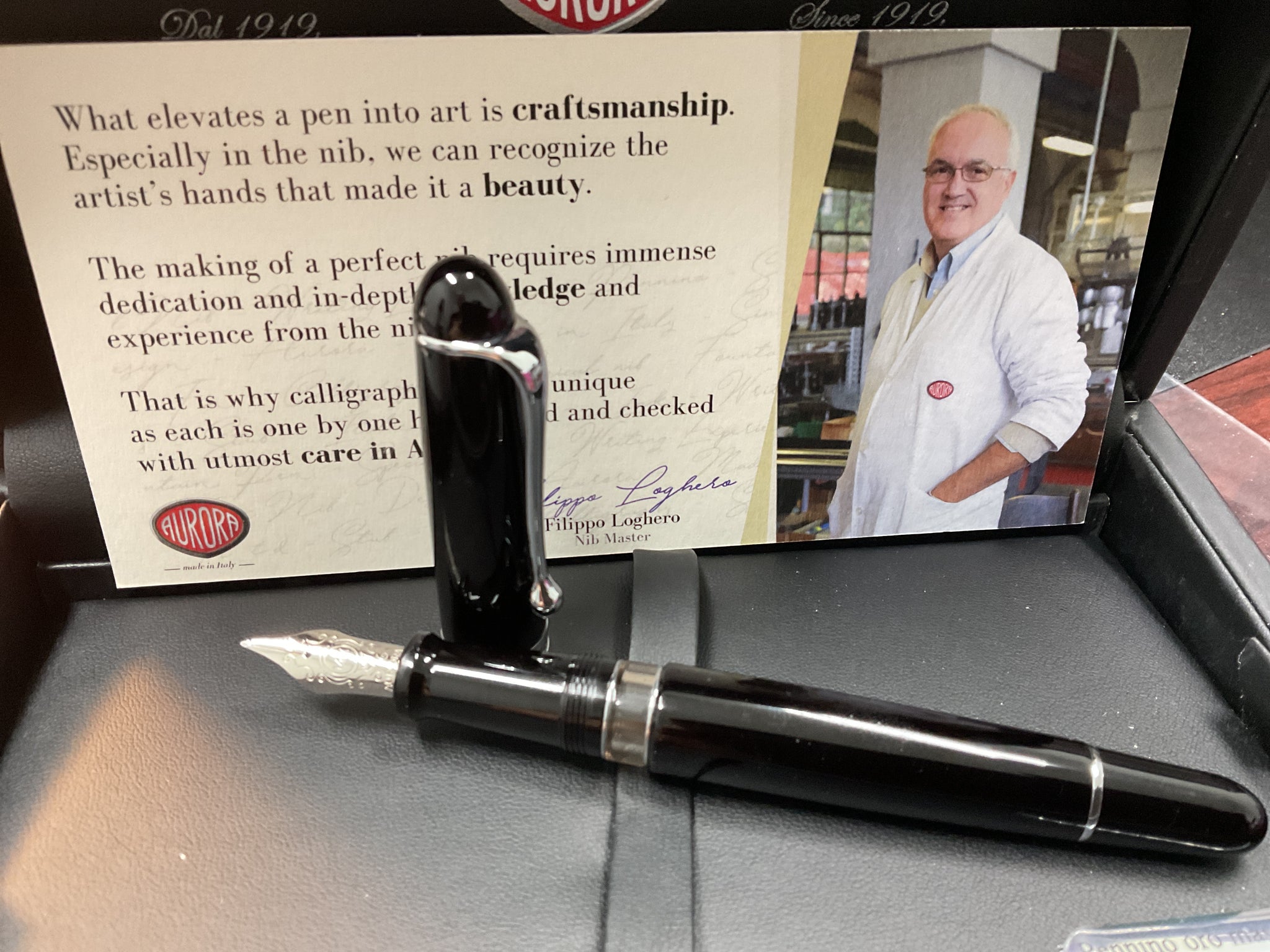 Aurora 88 Large Goccia Calligraphy Extra Fine Fountain Pen