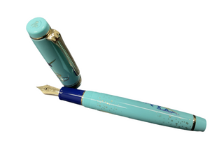 Sailor Pro Gear Slim Kimono Protective Charm 14kt Nib Fountain Pen NEW!