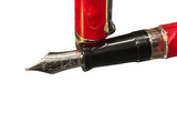 Aurora Optima Red Auroloide with Silver Trim NEW!