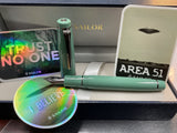 Sailor Fountain Pen Pro Gear Area 51 Alien Green with 21K nib