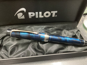 Pilot Custom Heritage SE Marble Blue Fountain Pen