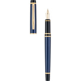 Pilot Grance Fountain Pen Navy with gold trim 14k nib