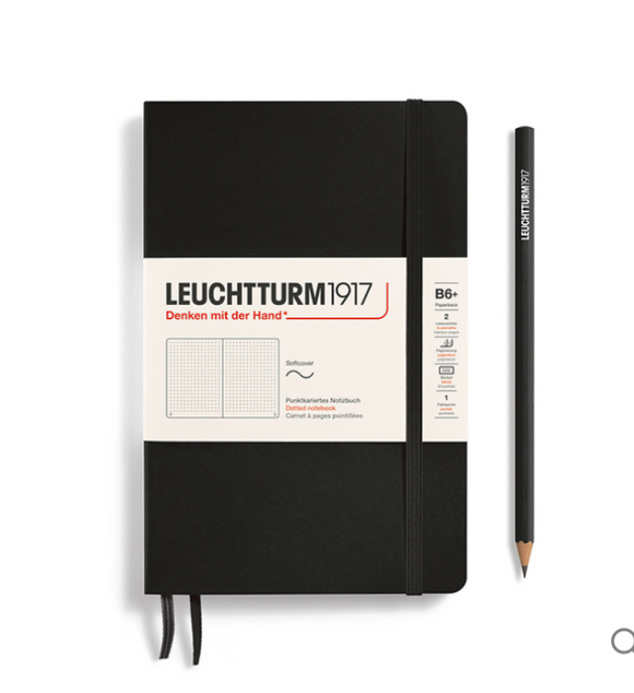 Leuchtturm1917 B6 Soft Lined Notebooks, 123 pages 80gsm