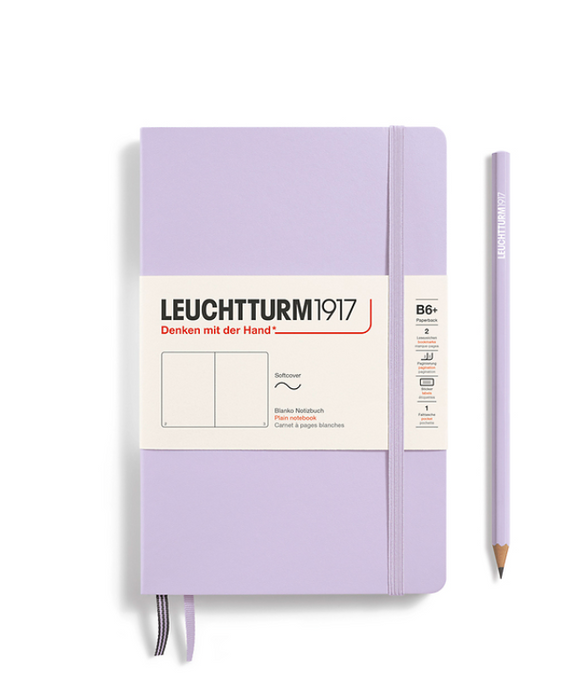 Leuchtturm1917 B6 Soft Blank Notebooks 123 pages 80 gsm