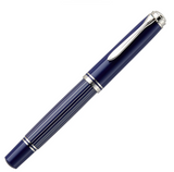 Pelikan Fountain Pen M815 Metal Striped Blue NEW!