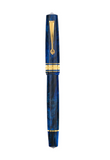 Omas Fountain Pen Bologna Azzurro Diamonte with Gold Trim