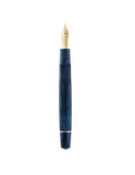 Omas Fountain Pen Bologna Azzurro Diamonte with Gold Trim