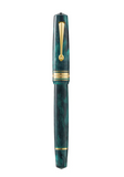 Omas Fountain Pen Bologna Smeraldo Elegante Gold Trim NEW!