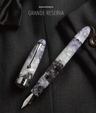Penlux Fountain Pen Masterpiece Grande Black Tie NEW!