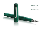 Penlux Fountain Pen Concerto Lennon Tool Bar Malachite NEW!