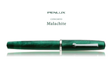 Penlux Fountain Pen Concerto Lennon Tool Bar Malachite NEW!