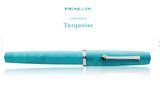 Penlux Lennon Tool Bar Concerto Turquoise 5th Edition Fountain Pen and Ink Set NEW!