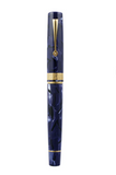 Omas Paragon Fountain Pen Blue Royal with Gold Trim NEW!