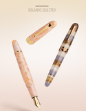 Penlux Delgado Baby Pink Selected Collection Limited Edition Fountain Pen NEW!