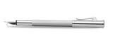 Graf Von Faber Castell Guilloche Barley Rhodium Fountain Pen