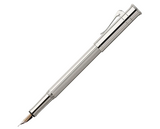 Graf Von Faber Castell Classic Platinum Plated Fountain Pen NEW!