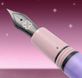 Esterbrook Sweetly Haunted Pastel Pink and Purple Fountain Pen NEW!