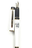 Pilot Grance Pearl White Fountain Pen with gold trim 14k nib