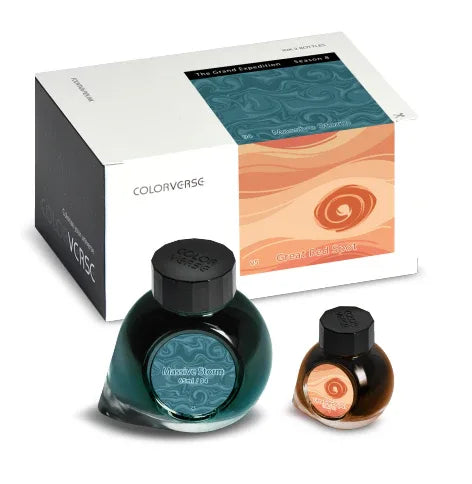 Colorverse Season 8 Massive Storm & Great Red Spot Fountain Pen Ink 65 ...