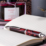 Pilot Vanishing Point Marbled Red Fountain Pen  NEW!