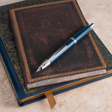 Pilot Vanishing Point Carbonesque Blue Fountain Pen