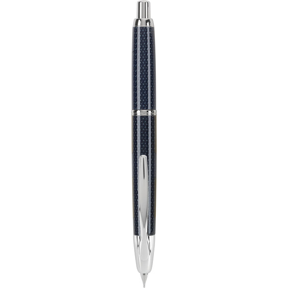 Pilot Vanishing Point Carbonesque Blue Fountain Pen