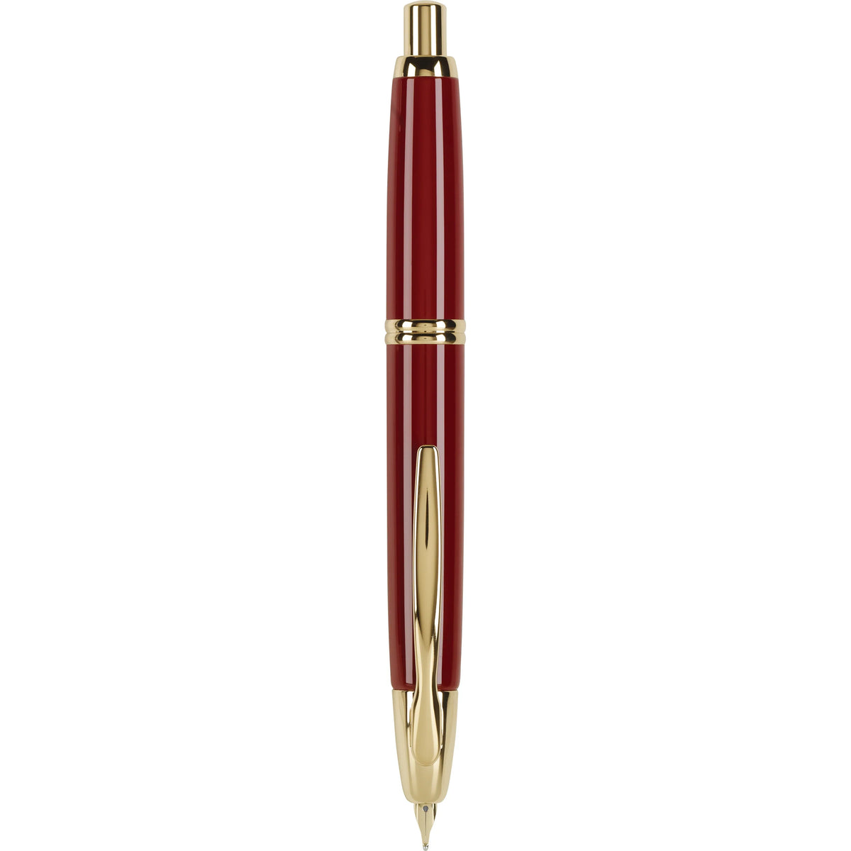 Pilot VP Red Gold | Retractable 18K Gold Nib – Florida Fountain Pen