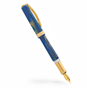 Visconti Opera Gold Fountain Pen-- Blue  NEW!
