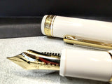 Platinum 3776 Chenonceau White 3776 Fountain Pen