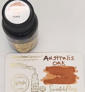 Robert Oster Signature Ink- Australis Oak Fountain Pen Ink  50ml