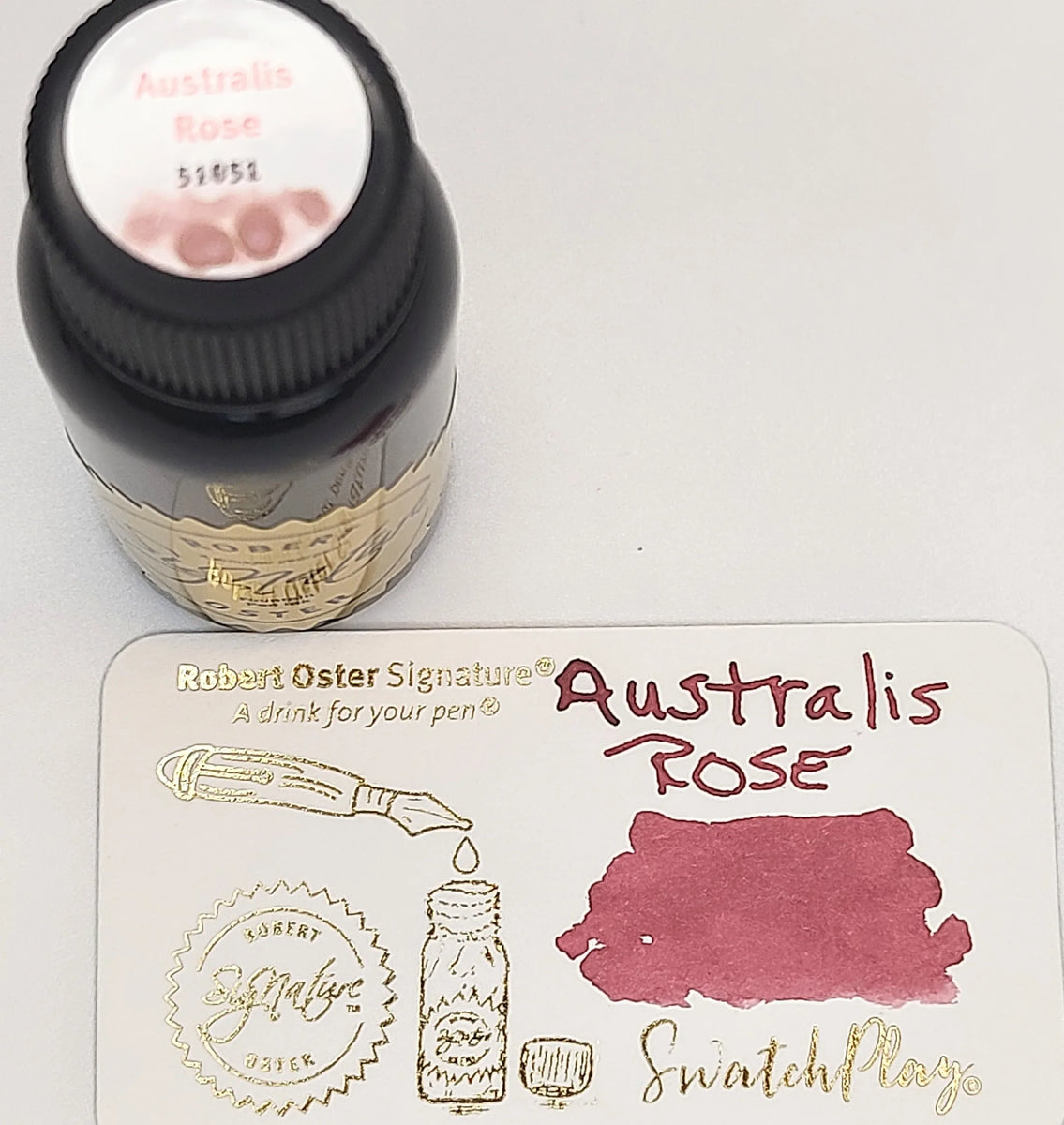 Robert Oster Signature Ink- Australis Rose Fountain Pen Ink 50ml ...