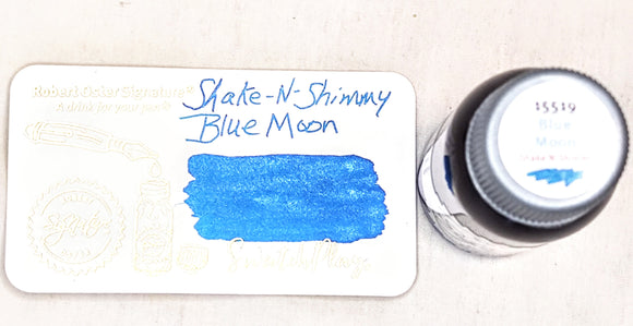 Robert Oster Shake-N-Shimmy Blue Moon Fountain Pen Ink