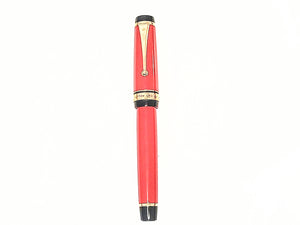 Pilot Custom Urushi Vermillion Fountain Pen   Oversize NEW!