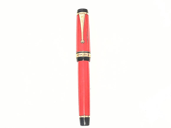 Pilot Custom Urushi Vermillion Fountain Pen   Oversize NEW!