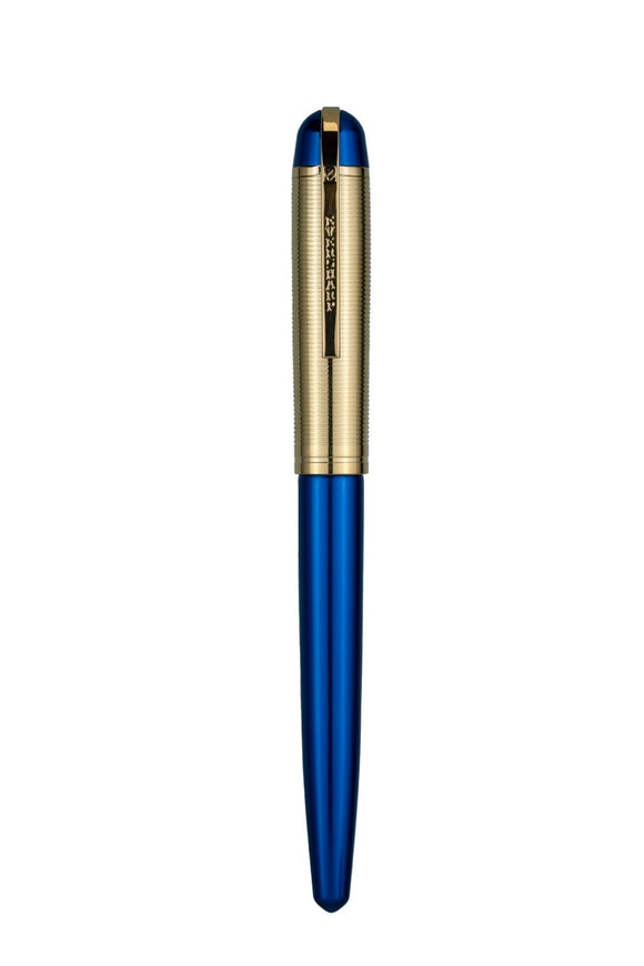 Wahl Eversharp Skyline Blue w Gold Trim Fountain Pen NEW!
