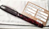 Pre-Owned lightly used Visconti Medici Brooks resin Astral Red limited edition #45