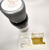 Robert Oster Shake N Shimmy Heart of Gold Fountain Pen Ink  50 ml